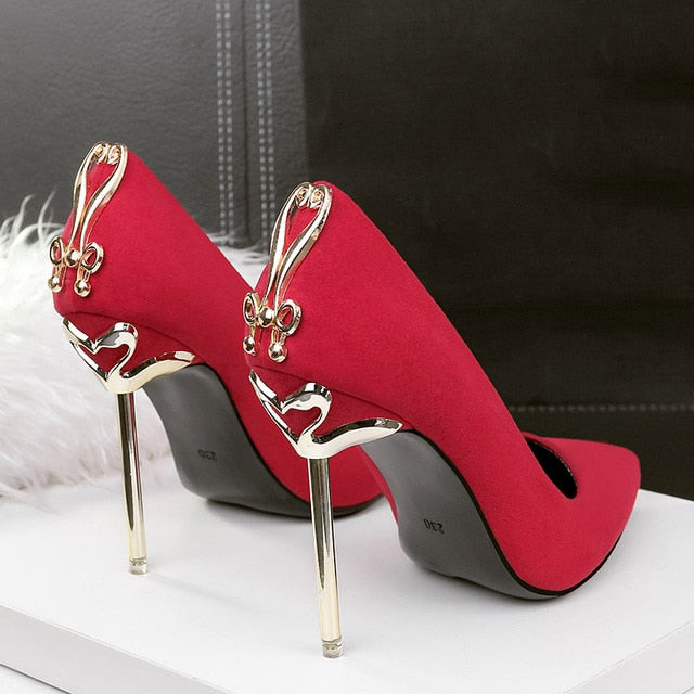 Ladies High Heels Women Shoes Pumps High Heel Stiletto Sexy Wedding Shoes Woman 2020 Pumps Black Red tacones mujer